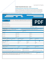 Fillable Registration Form 2014-2015