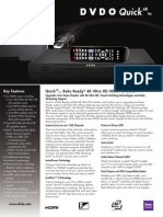 DVDO Quick6R Product Brief