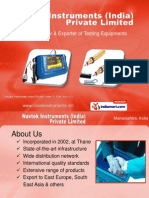 Manufacturer & Exporter of Testing Equipments