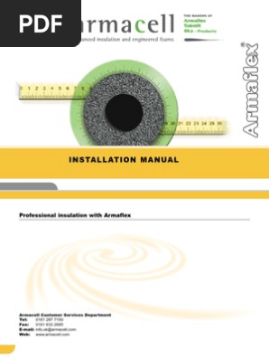 Armaflex Insulation-Installation Manual