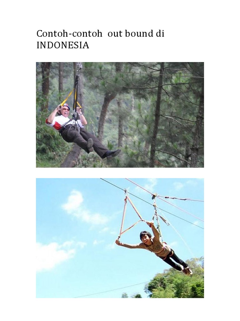 Contoh-Contoh Out Bound Di Indonesia | PDF