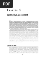 Assessment Summative