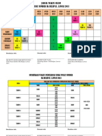 Jadual Waktu Nilam