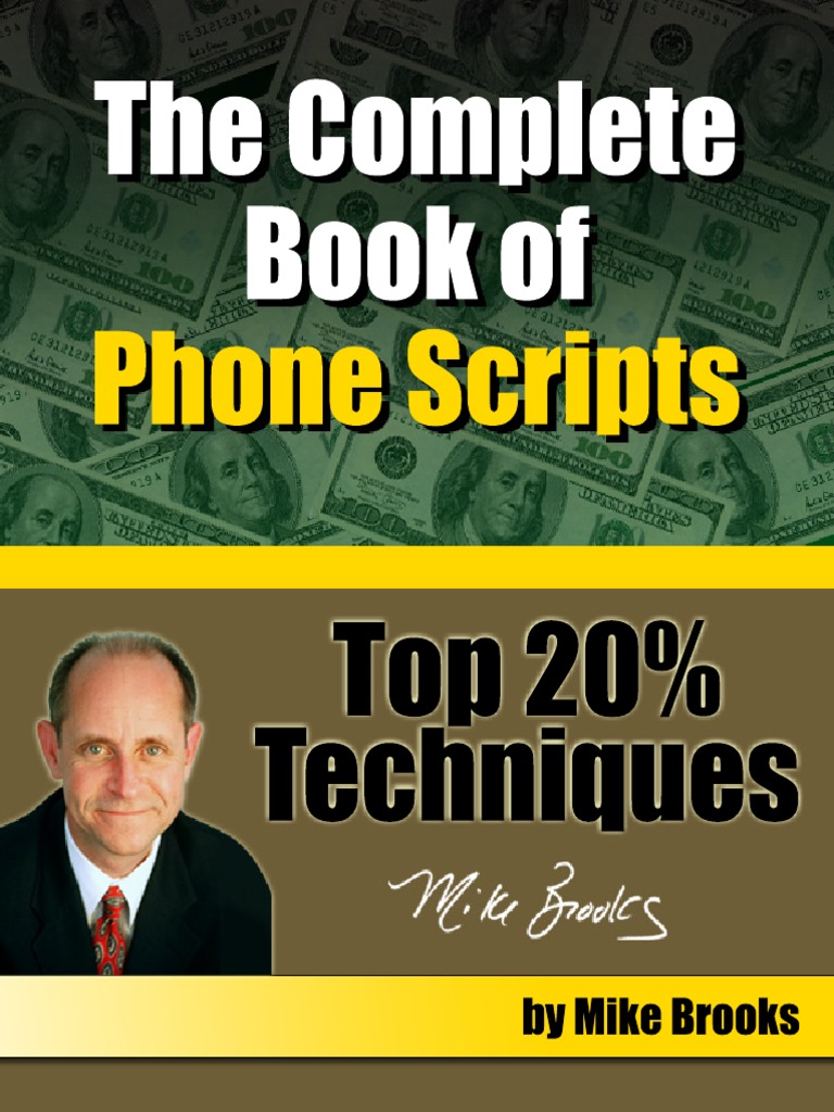 Complete Book of Phone Scripts | PDF | Voicemail | Sales