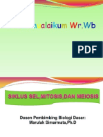 MEMBANDINGKAN MITOSIS DAN MEIOSIS