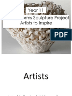 week 7 and 8 powerpoint for weebly of ceramic artists to inspire