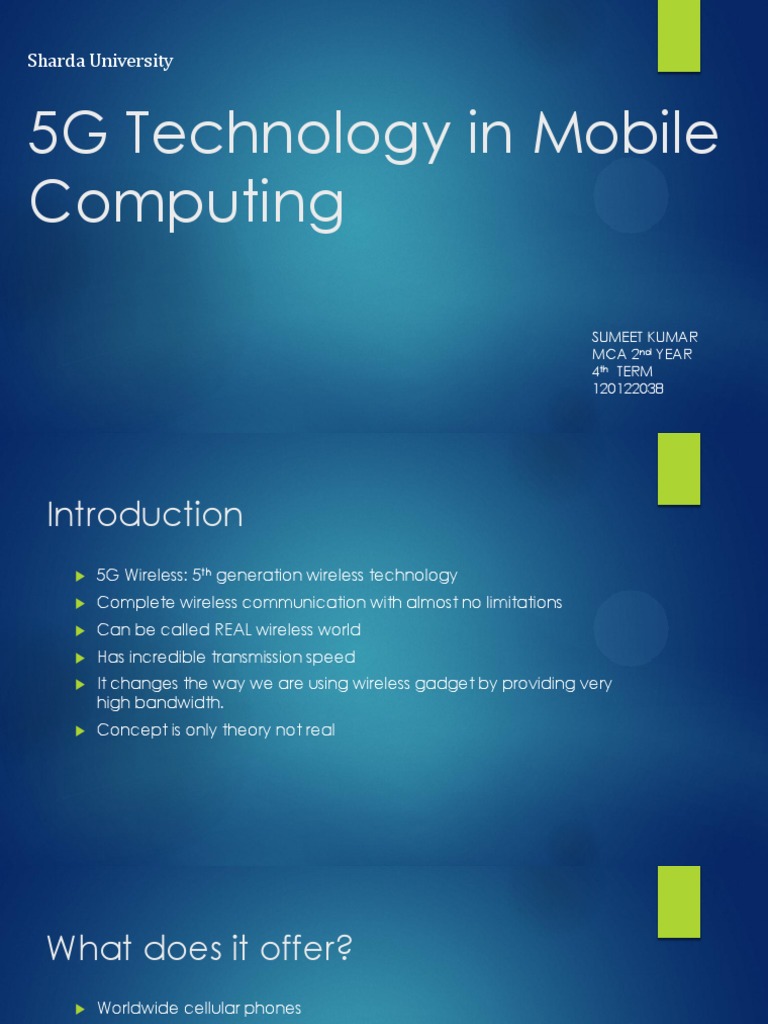 Understanding 5G Technology in Mobile | PDF | 4 G | Mobile Phones