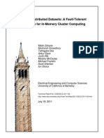 Resilient Distributed Datasets: A Fault-Tolerant Abstraction For In-Memory Cluster Computing