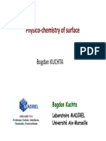 Physico-Chemistry of Surface: Bogdan KUCHTA