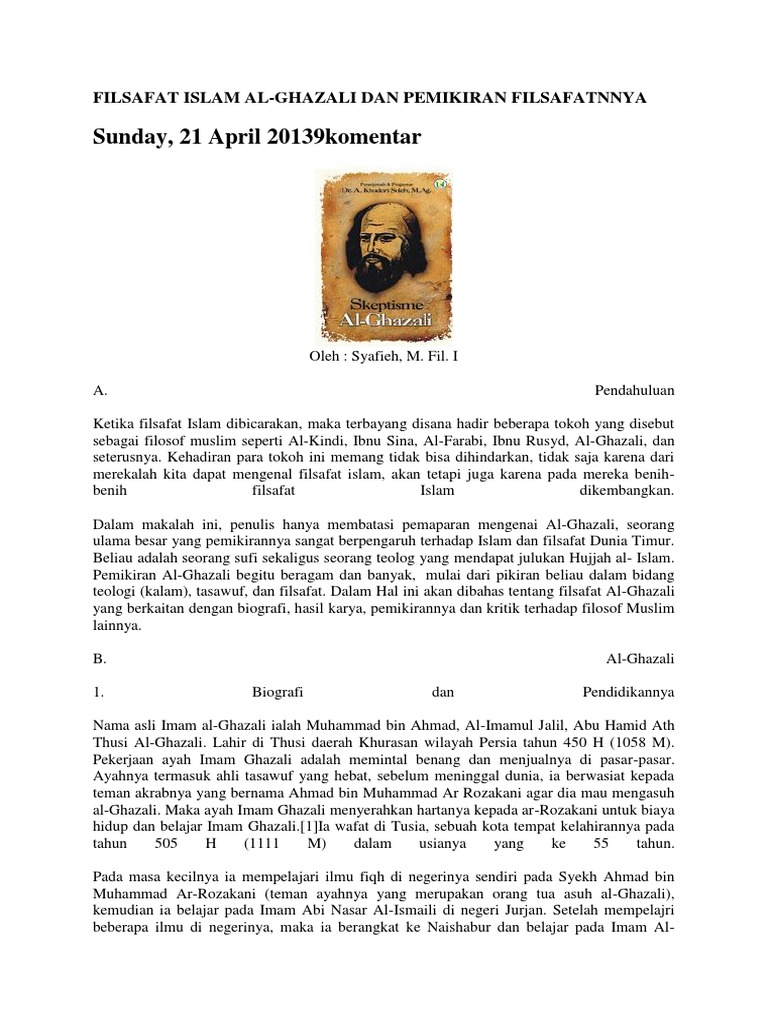 Filsafat Islam Al