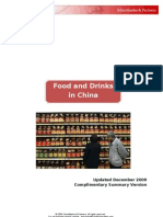 China Food and Drinks Industry Market Report