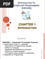 Chapter 1 Introductionc