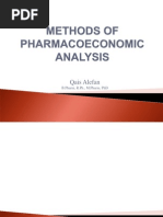 Methods of Pharmacoeconomic Analysis