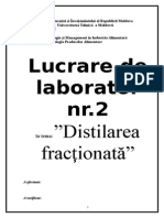 Lab 2 Distilarea Fractionara