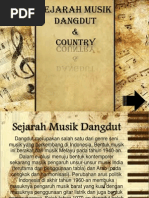 Sejarah Musik Dangdut Dan Country