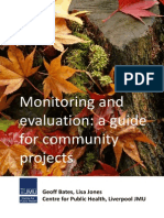 Monitoring Evaluating-A Guide For Community Projects