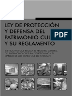 Ley de Proteccion y Defensa Del Patrimonio Cultural