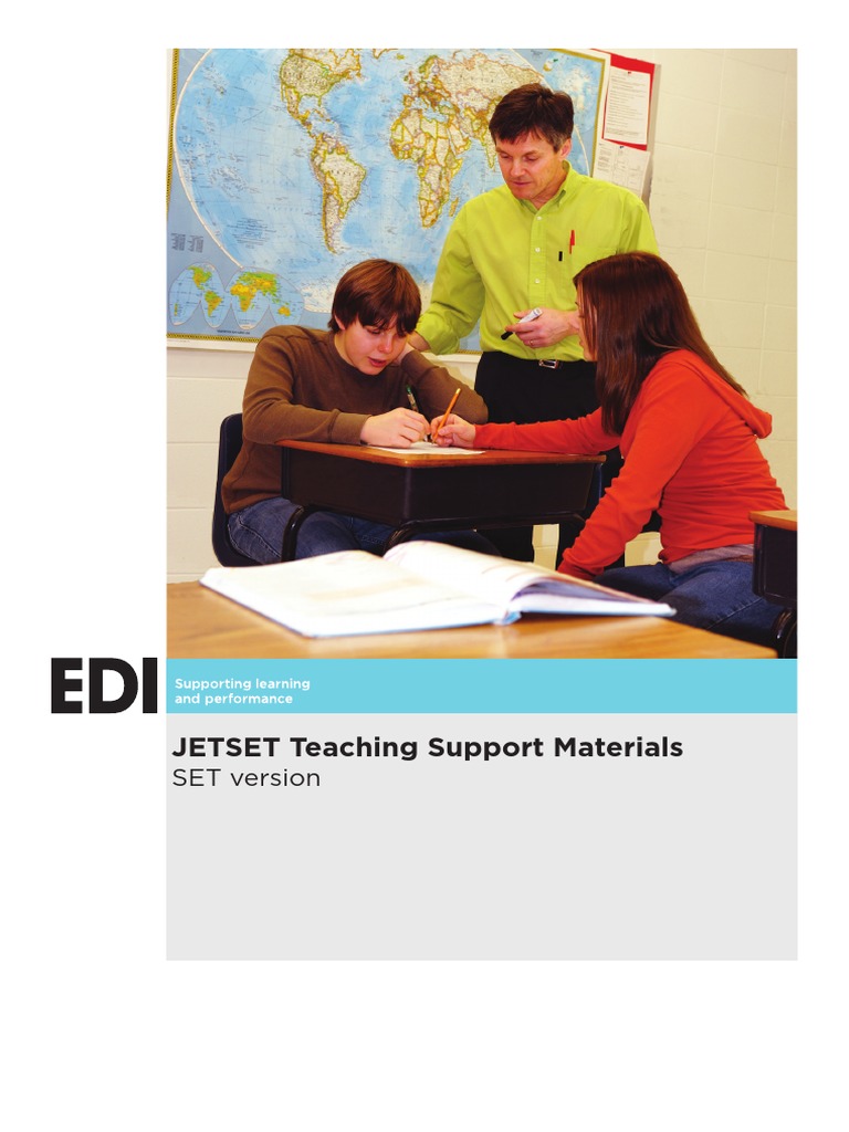 Set Teaching Support Materials PDF Verb Grammatical Tense