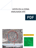 Propuesta en La Zona Analisada-Ate