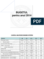 Bugetul de Stat Pe 2014