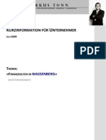 Wasserberg - Foerderung Fuer Unternehmen in NRW - Unternehmensberater Markus Tonn