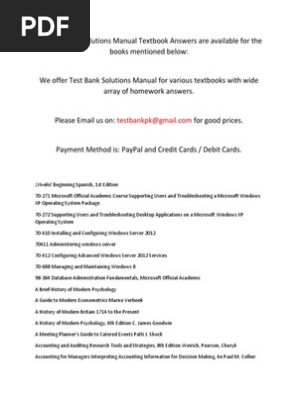 Solution Manual Adobe Systems Microsoft
