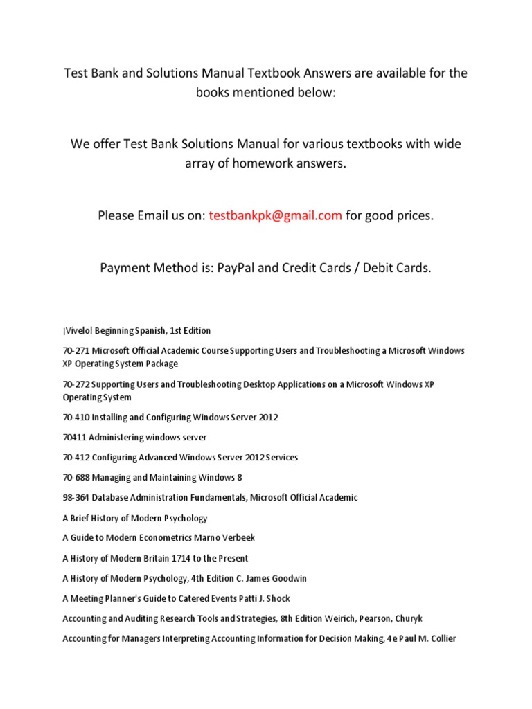 235597576 Solution Manual | Adobe Systems | Microsoft Office