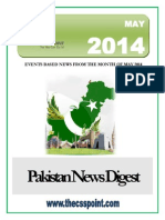 Pakistan News Digest May - 2014