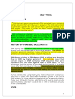 DNA Typing