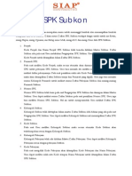 Daftar SPK Subkon PDF