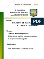 Monografía Cultivo de Protoplastos 2014I