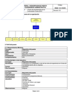 Ejemplo de Descripción y Perfil de Puesto PDF