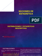 Nociones de Estadística