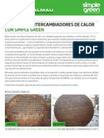 Proceso Limpieza Intercambiadores de Calor Con Simple Green