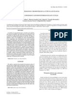 Composición, Fisiología y Biosíntesis de La Cutícula de Las Plantas