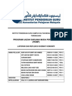 Laporan Kembara Khidmat Komunitii