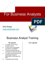 Business Analyst Training PPT