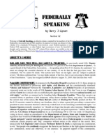 Federally Speaking 32 by Barry J. Lipson, Esq