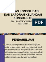 Entitas Konsolidasi Dan Laporan Keuangan Konsolidas