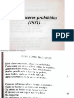 Luis Cernuda, Los Placeres Prohibidos