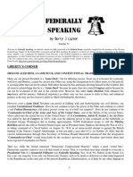 Federally Speaking 51 by Barry J. Lipson, Esq