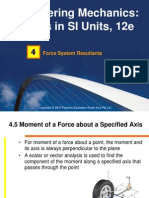 Engineering Mechanics: Statics in SI Units, 12e: Force System Resultants