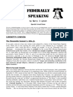 Federally Speaking Special Award Issue (Justice Alito) by Barry J. Lipson, Esq