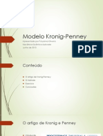 Modelo Kronig Penney