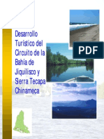 Plan de Desarrollo Turistico Del Circuito de La Bahia de Jiquilisco y Sierra Tecapa Chinameca