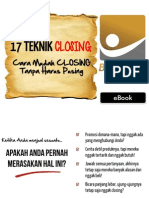 17 Teknik Closing