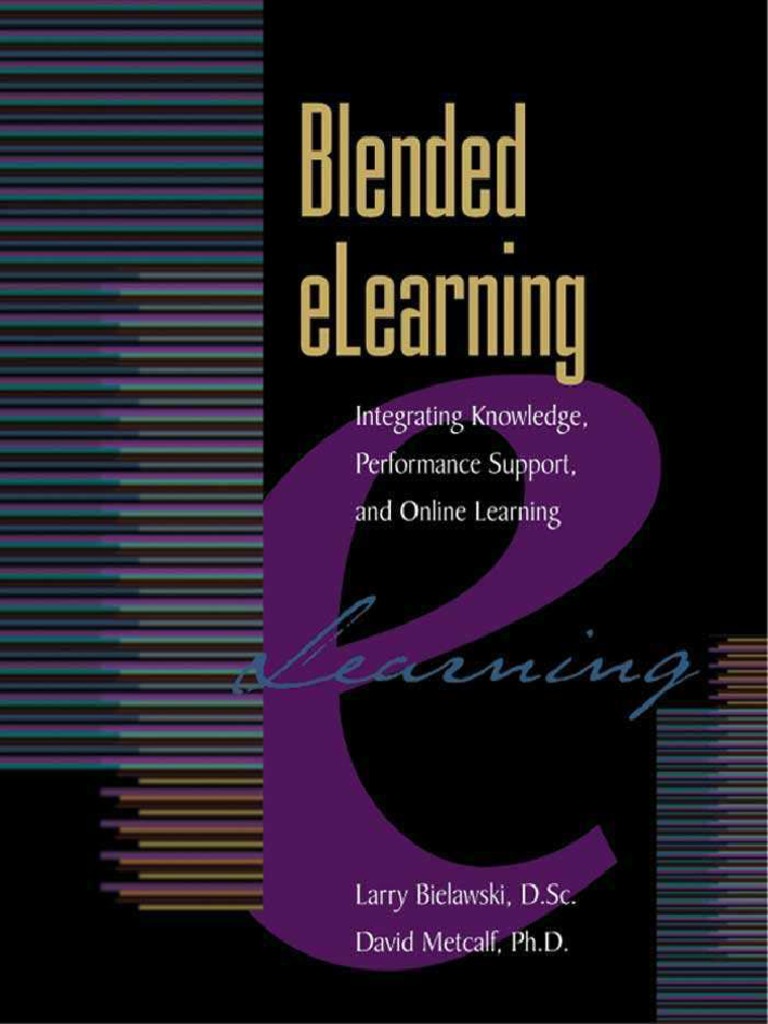Blended Elearning PDF | PDF | Educational Technology | Instructional Design