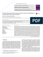 Pressure Drop and Convective Heat Transfer of Water and Nanofluids In