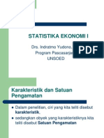 Statistika Ekonomi I