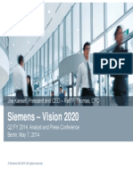 Siemens 2020 Vision
